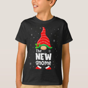 New Gnome Matching Family Group Christmas Party Pa T-Shirt