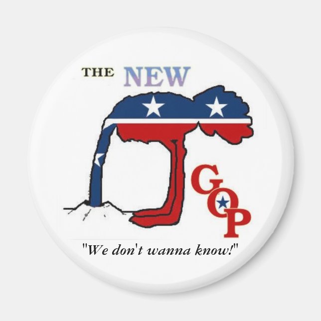 New GOP Logo Magnet (Front)