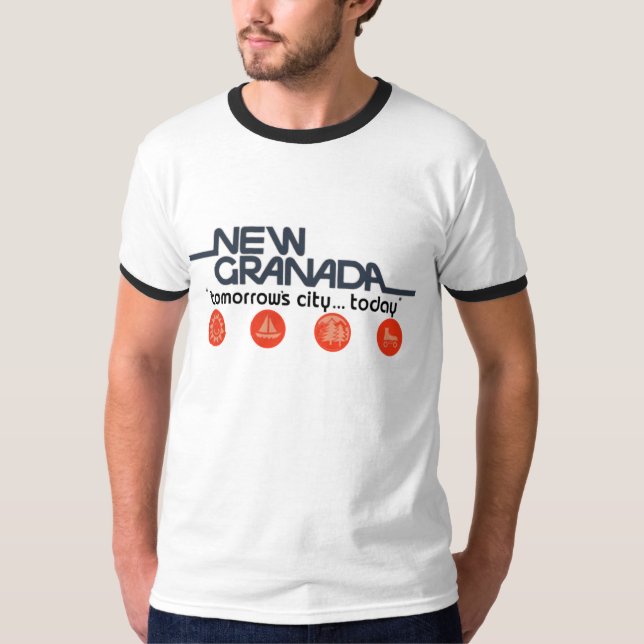 New Granada Tomorrows City Today T-Shirt (Front)