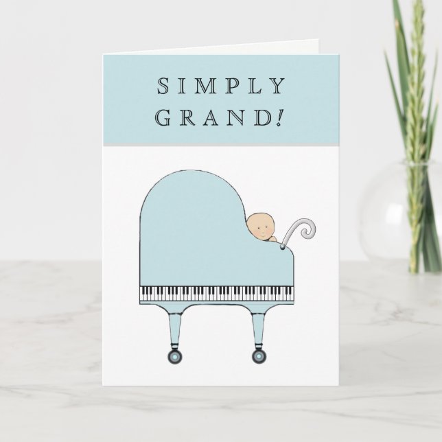 New Grandchild Congrats Card (Front)