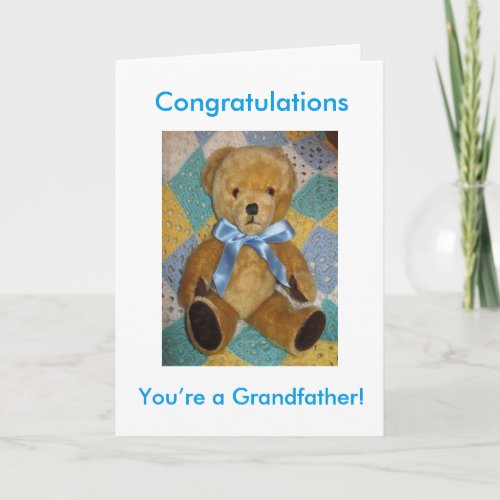 New Grandfather Card