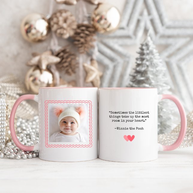 New Grandma  Baby Modern Photo Mug  (New Grandma Baby Modern Photo Mug )