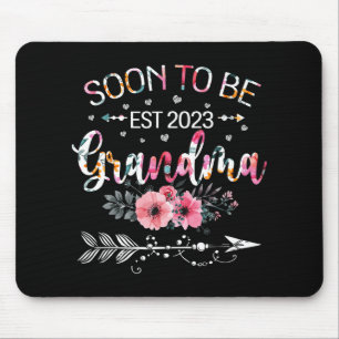 New Grandma Mother's Day Soon To Be Grandma Est 20 Mouse Pad
