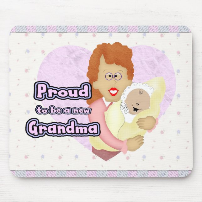 New Grandma Mouse Pad (Front)