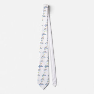 New Grandma of Boy Truck Tshirts and Gifts Tie