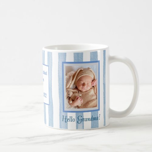 New Grandma Photos Name  Coffee Mug