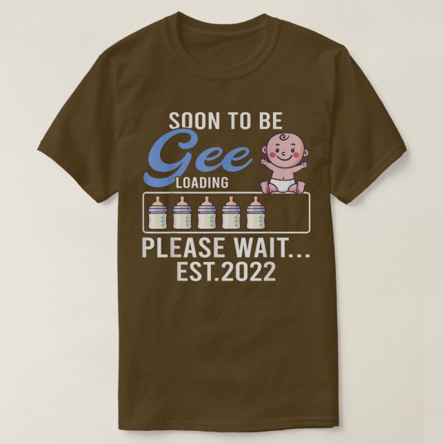 New Grandma s, Pregnancy Announcement Soon To Be G T-Shirt (Design Front)