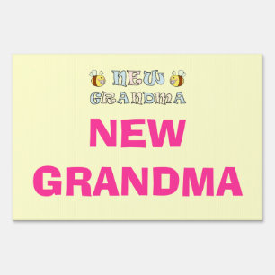New Grandma Sign