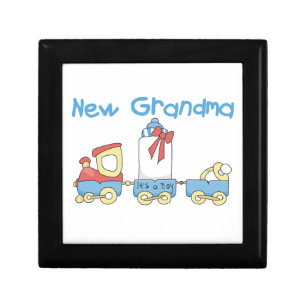 New Grandma-Train Gifts Jewelry Box