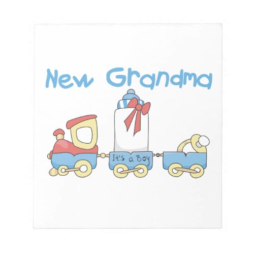 New Grandma_Train Gifts Notepad
