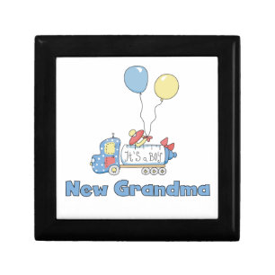 New Grandma Truck It's a Boy Gifts Gift Box