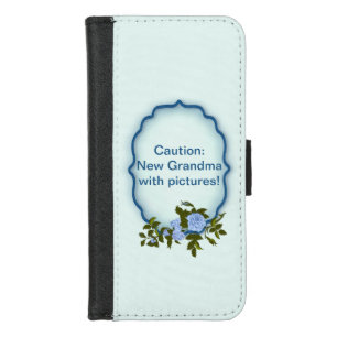 New Grandma with Pictures iPhone 8/7 Wallet Case