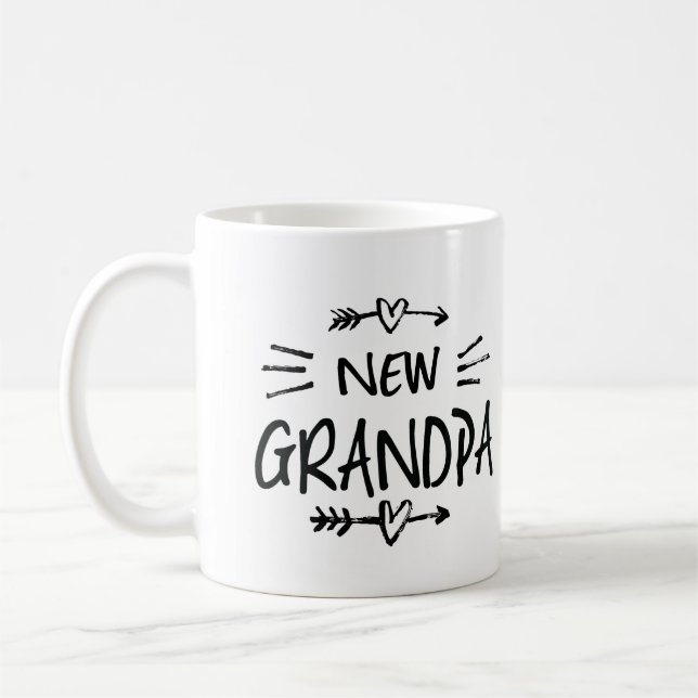 New Grandpa Coffee Mug (Left)