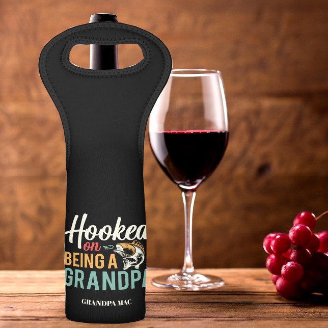 New Grandpa Gift Wine Bag (Creator Uploaded)