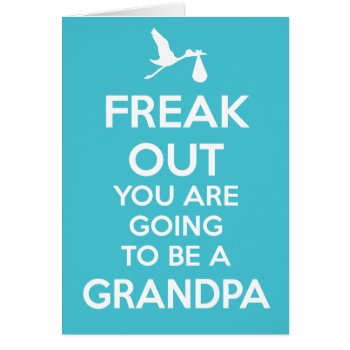 New Grandpa To Be Pregnancy Announcement by tobegreetings at Zazzle