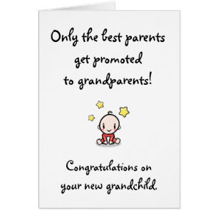 New Grandparents, Congratulations on Grandchild Cards