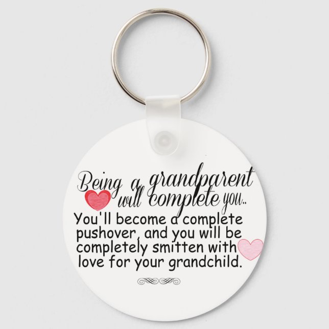 New Grandparents Keychain (Front)