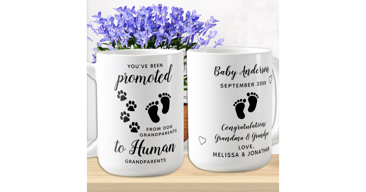 Pregnancy Announcement Tumbler, New Grandparents Gift, Grandparent Baby  Announcement, Grandparent Gift