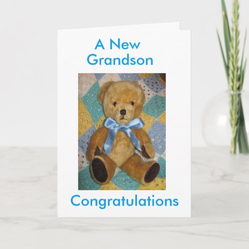 New  Grandson card