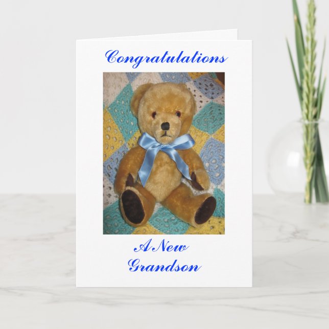 New Grandson Card (Front)