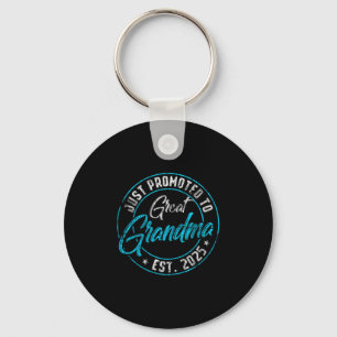 New Great-grandma First Time 2025 Promoted Vintage Keychain