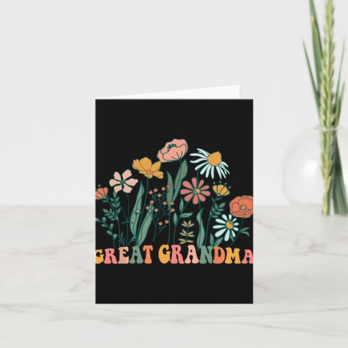 New Great Grandma Wildflower First Birthday & 