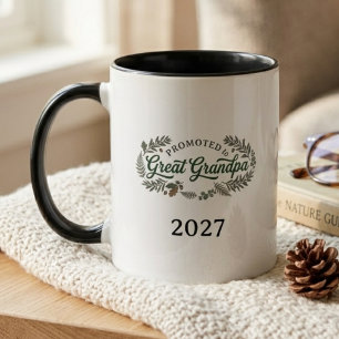New Great Grandpa Pregnancy Announcement Mug