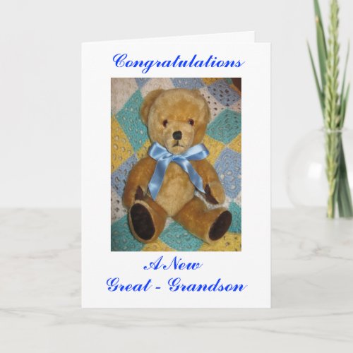 New Great_Grandson Card