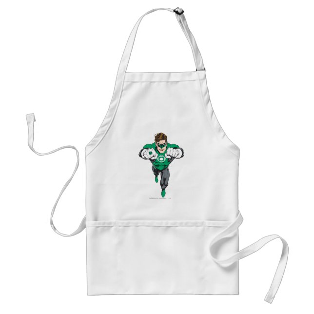 New Green Lantern 3 Adult Apron (Front)