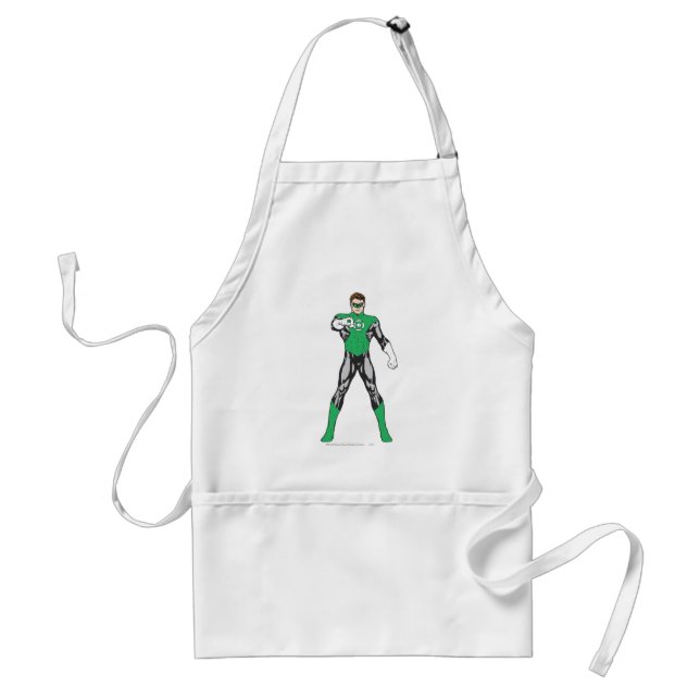 New Green Lantern 4 Adult Apron (Front)