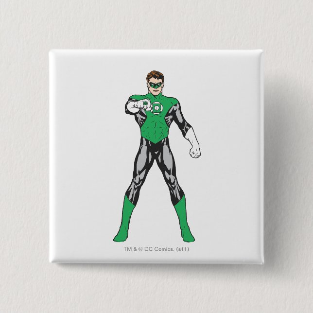 New Green Lantern 4 Pinback Button (Front)