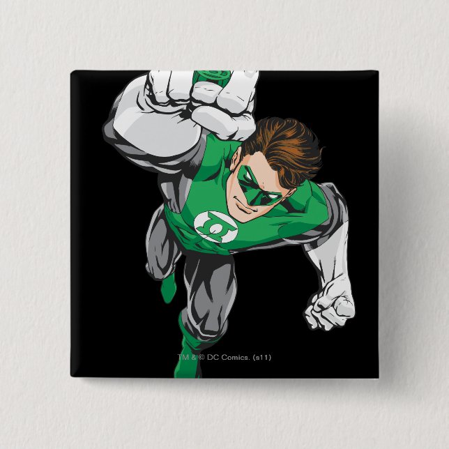New Green Lantern 6 Button (Front)