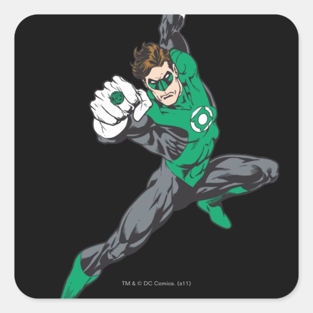 New Green Lantern 7 Square Sticker (Front)