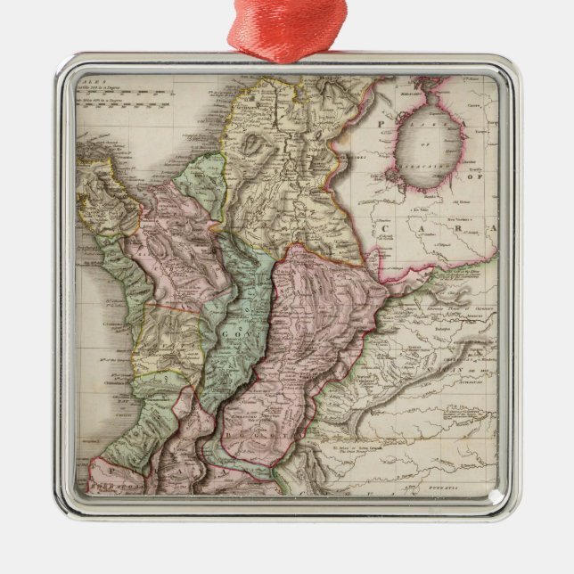 New Grenada Metal Ornament (Front)