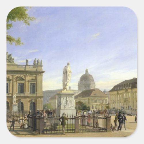 New Guardshouse Arsenal Princes Palace  Square Sticker