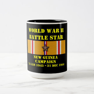 New Guinea Campaign Two-Tone Coffee Mug