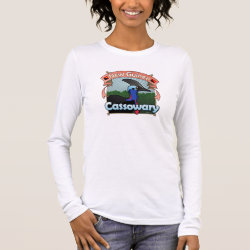 New Guinea Cassowary Women's Basic Long Sleeve T-Shirt