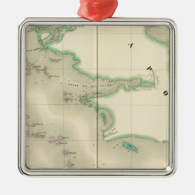 New Guinea Oceania no 22 Metal Ornament (Front)