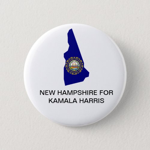 New Hampsh for Kamala Harris President 2020 Button