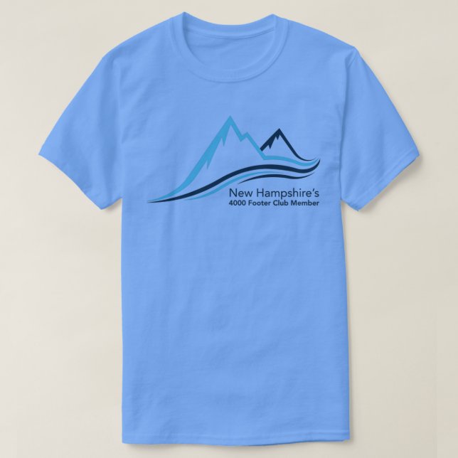 New Hampshire 4000 Footer Club T-Shirt (Design Front)