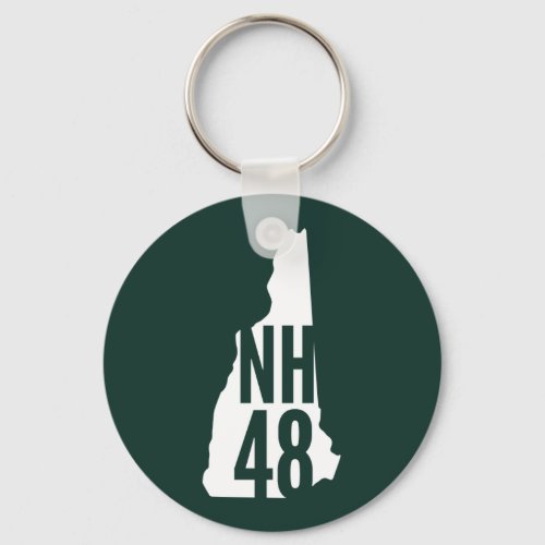 New Hampshire 4000 Footer Keychain