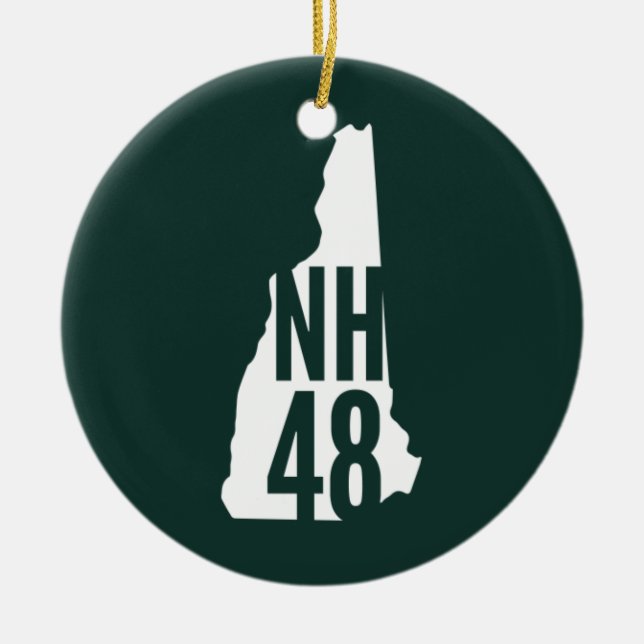 New Hampshire 4000 Footers Ornament (Front)