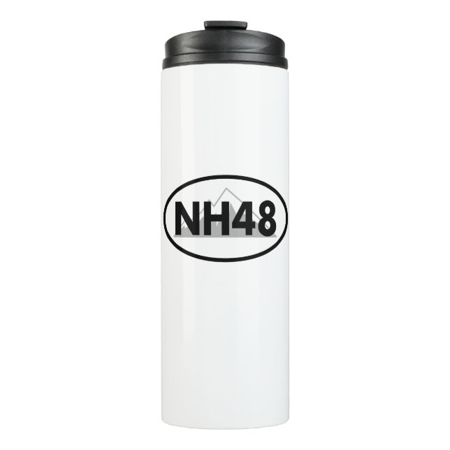 New Hampshire 48 Oval Thermal Tumbler (Front)