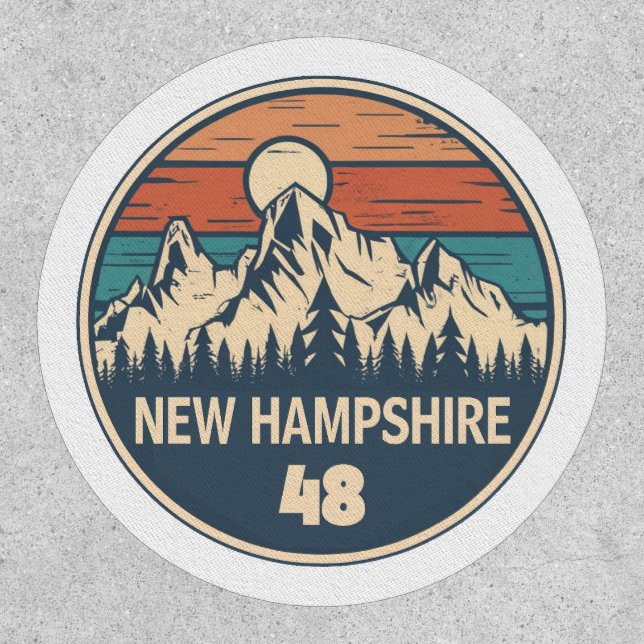 New Hampshire 48 Sunset Patch (Front)