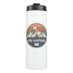 New Hampshire 48 Sunset Thermal Tumbler