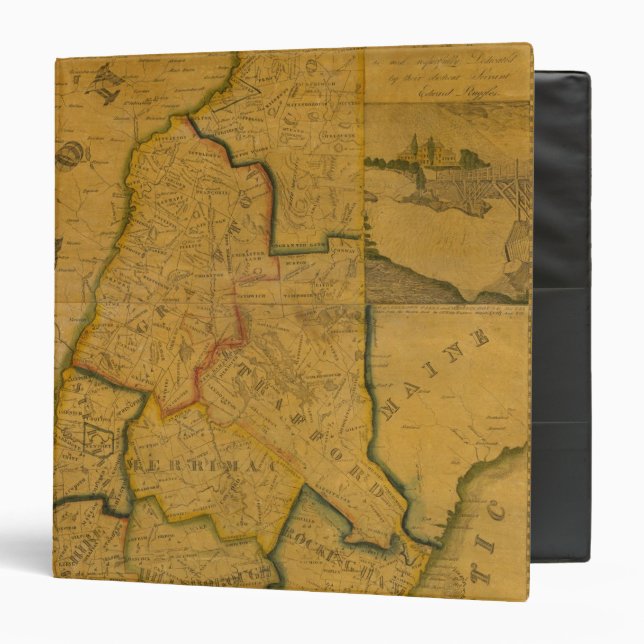 New Hampshire 4 3 Ring Binder (Front/Inside)