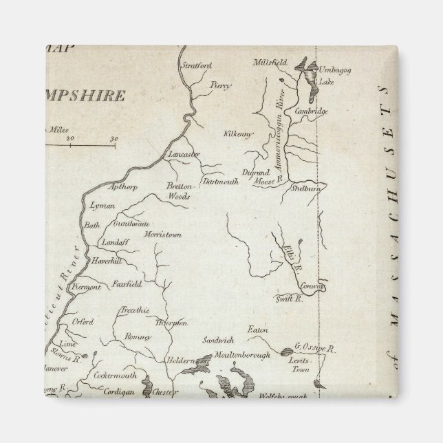 New Hampshire 7 Magnet (Front)