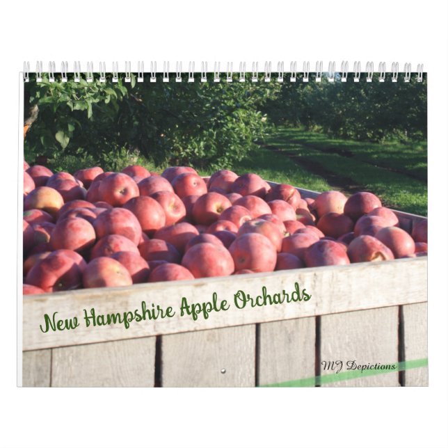 New Hampshire Apple Orchards Calendar (Cover)