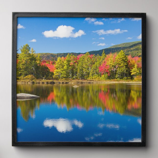 New Hampshire, Autumn Colors, Peel And Stick Photo Tile (Front Set)