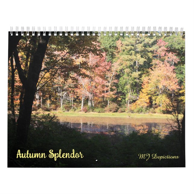 New Hampshire Autumn Splendor Calendar (Cover)
